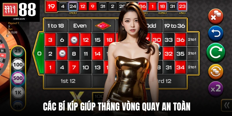 Các bí kíp giúp thắng vòng quay an toàn 