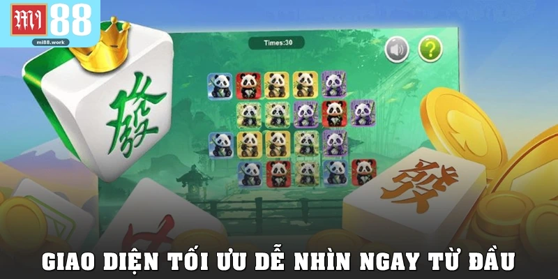 Giao diện tối ưu, dễ nhìn ngay từ lần đầu